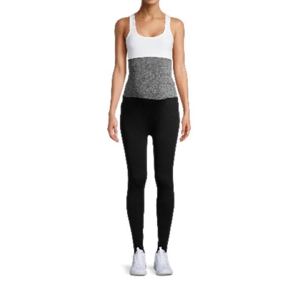 Women’s Maternity Prenatal Leggings & Skinny Denim Jeans Pants 2-Piece Size L - Picture 3 of 12